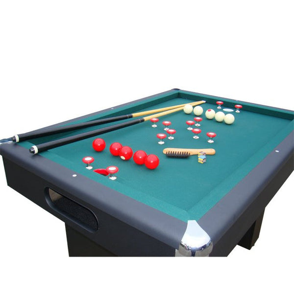 Berner Billiards The Basic Slate Bumper Pool Table-Billiard Tables-Berner Billiards-Black-Game Room Shop