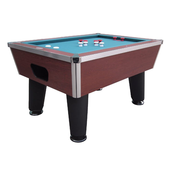 Berner Billiards The Brickel Pro Slate Bumper Pool Table — Game