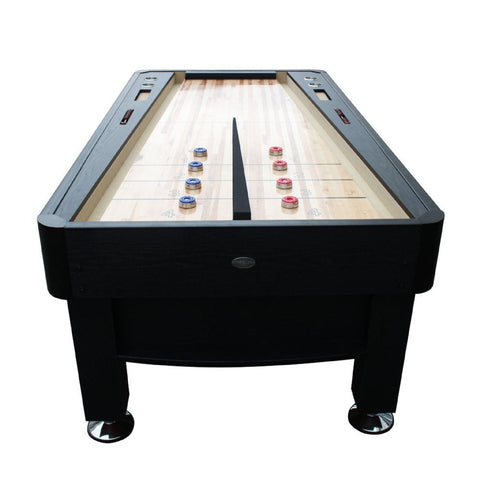 Image of Berner Billiards The Rebound Shuffleboard Table-Shuffleboards-Berner Billiards-Black-Game Room Shop