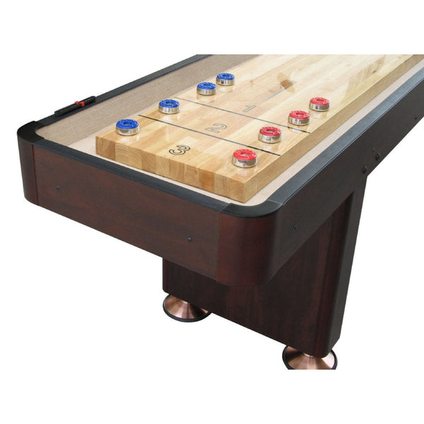Berner Billiards "The Standard" Shuffleboard Table-Shuffleboards-Berner Billiards-9' Length-Espresso-Game Room Shop