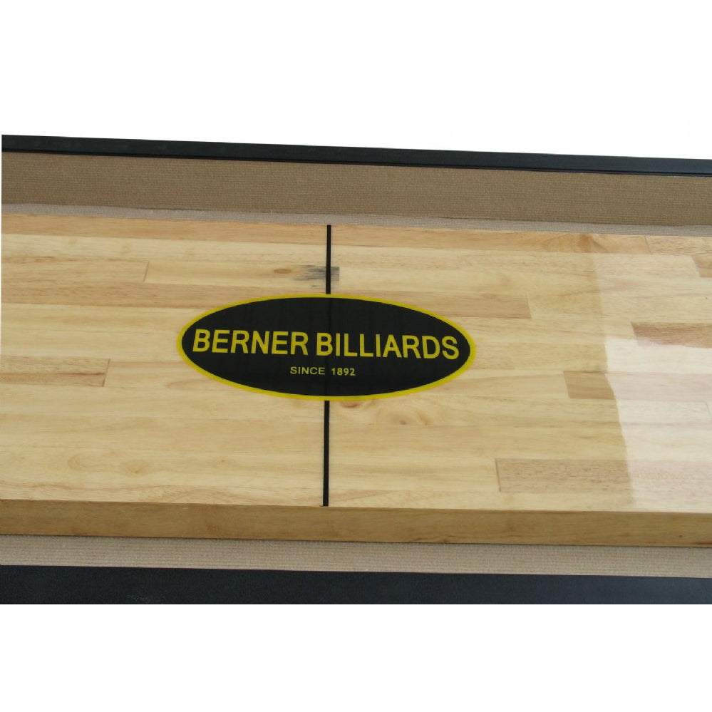 Berner Billiards "The Standard" Shuffleboard Table-Shuffleboards-Berner Billiards-9' Length-Espresso-Game Room Shop