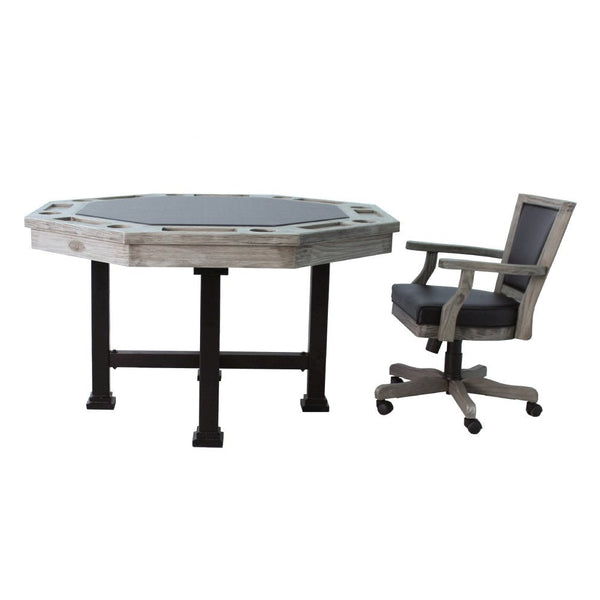 Berner Billiards The Urban 3 in 1 Table - Octagon 48"-Billiard Tables-Berner Billiards-Midnight Black-No Thank You-Game Room Shop