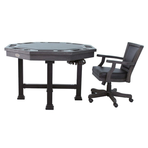 Berner Billiards The Urban 3 in 1 Table - Octagon 54"-Billiard Tables-Berner Billiards-Midnight Black-No Thank You-Game Room Shop