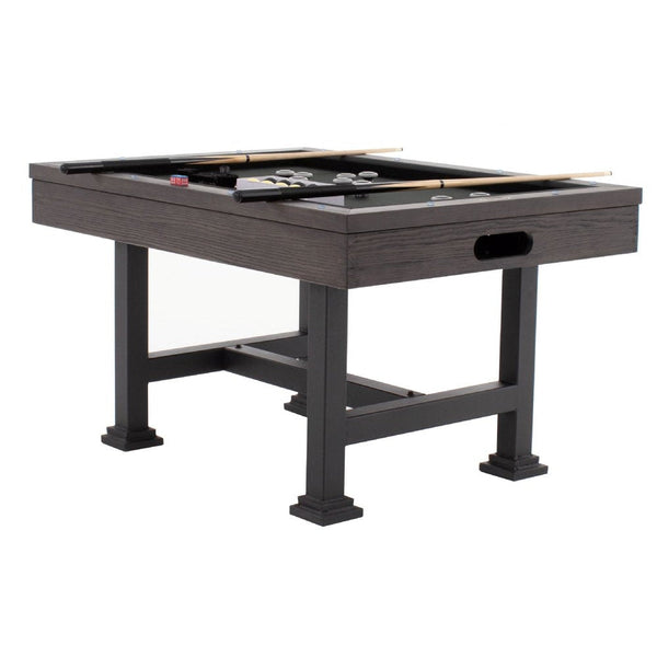 Berner Billiards The Urban Rectangular Slate Bumper Pool Table-Billiard Tables-Berner Billiards-Midnight Black-No Thank You-Game Room Shop