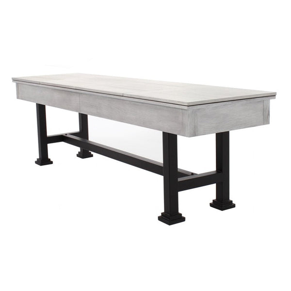 Berner Billiards "The Urban" Shuffleboard Table-Shuffleboards-Berner Billiards-9' Length-White-Additional Dining Top (+$799)-Game Room Shop