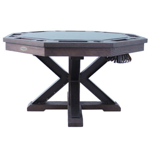 Berner Billiards The Weathered 3 in 1 Table - Octagon 48