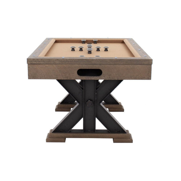 Berner Billiards The Weathered Rectangular Slate Bumper Pool Table-Billiard Tables-Berner Billiards-Black Oak-No Thank You-Game Room Shop