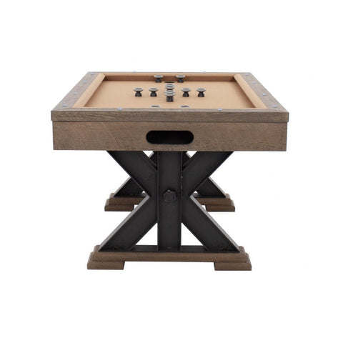Berner Billiards The Weathered Rectangular Slate Bumper Pool Table ...