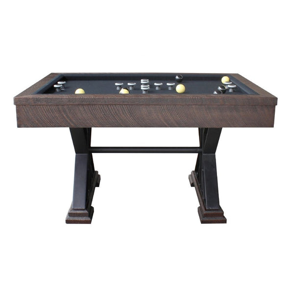 Berner Billiards The Weathered Rectangular Slate Bumper Pool Table-Billiard Tables-Berner Billiards-Black Oak-No Thank You-Game Room Shop