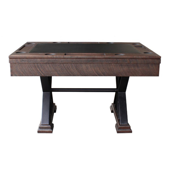 Berner Billiards The Weathered Rectangular Slate Bumper Pool Table-Billiard Tables-Berner Billiards-Black Oak-No Thank You-Game Room Shop
