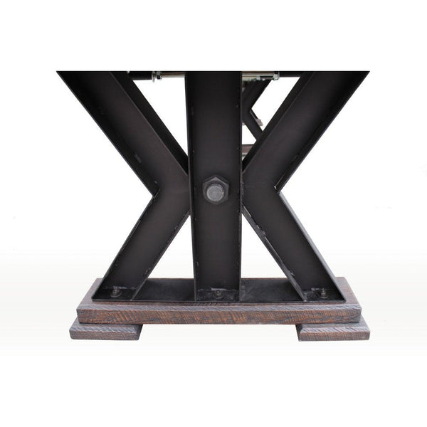 Berner Billiards "The Weathered" Shuffleboard Table-Shuffleboards-Berner Billiards-12' Length-Black Oak-Game Room Shop