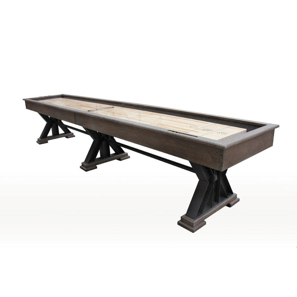 Berner Billiards "The Weathered" Shuffleboard Table-Shuffleboards-Berner Billiards-12' Length-Desert Sand-Game Room Shop