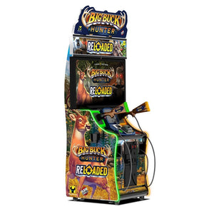 Big Buck Hunter Reloaded with 42″ LCD Monitor-Arcade Games-Raw Thrills-Coin Operated-Game Room Shop