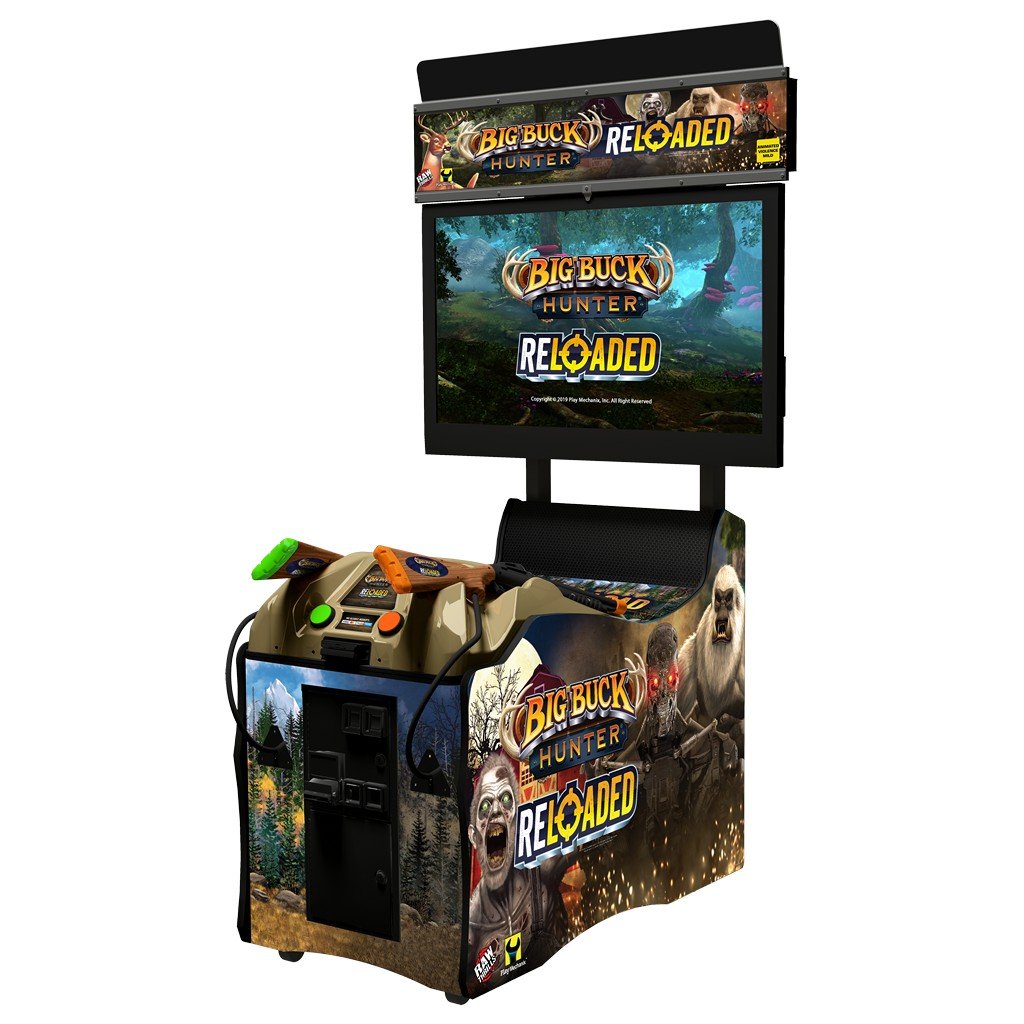 Big Buck Hunter Reloaded Panorama Shooting Arcade Game — Game Room