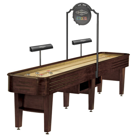 Image of Brunswick Andover II 12' Shuffleboard Table-Shuffleboards-Brunswick-Espresso-Game Room Shop