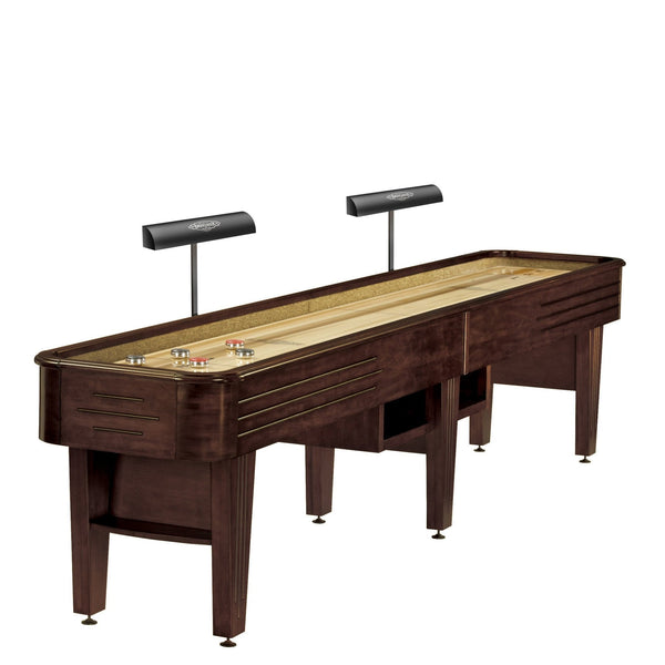 Brunswick Andover II 14' Shuffleboard Table-Shuffleboards-Brunswick-Espresso-Game Room Shop