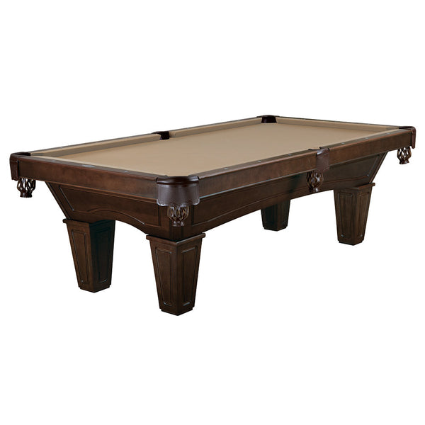 Brunswick Billiards Allenton 7 Foot Pool Table-Billiard Tables-Brunswick-Espresso-Tapered-Game Room Shop