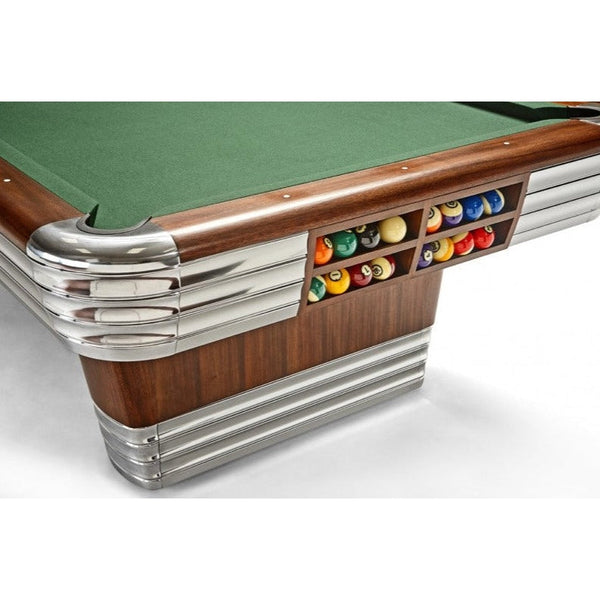 Brunswick Billiards Centennial Pool Table-Billiard Tables-Brunswick-8 Foot-Drop Pocket-Game Room Shop