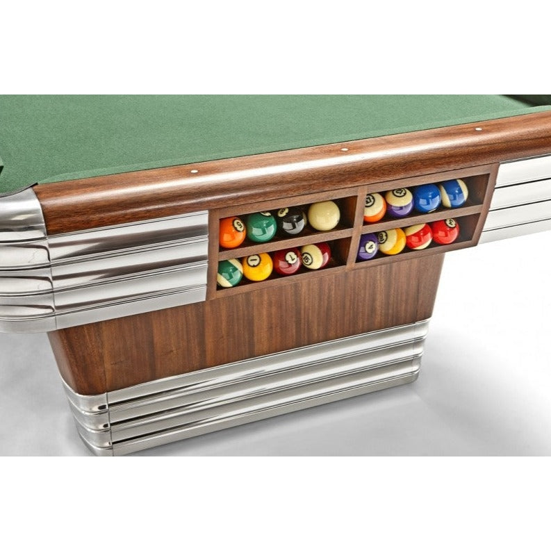 Brunswick Billiards Centennial Pool Table-Billiard Tables-Brunswick-8 Foot-Drop Pocket-Game Room Shop