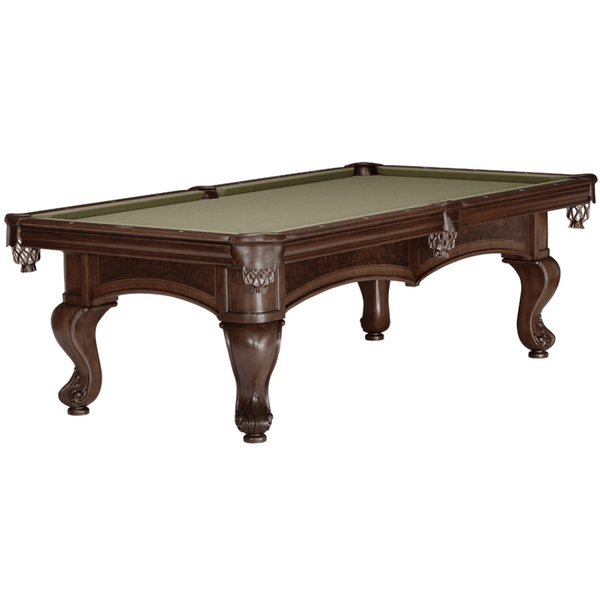 Brunswick Billiards Santini Espresso 8 Foot Pool Table (Post Legs)-Billiards-Brunswick-Game Room Shop