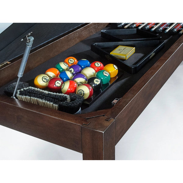 Brunswick Centennial Storage Bench-Storage & Entryway Benches-Brunswick-Rustic Grey-Game Room Shop