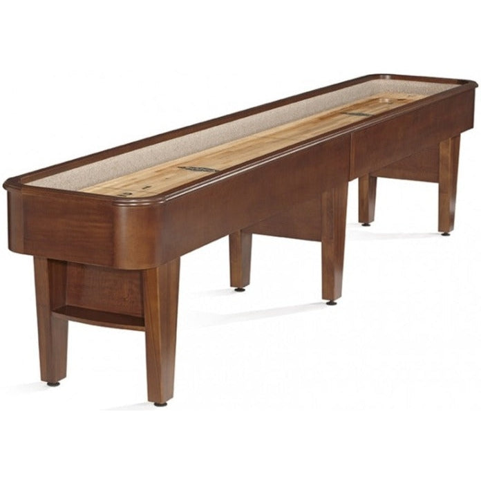 Brunswick Concord Shuffleboard Table-Shuffleboards-Brunswick-Chestnut-Game Room Shop