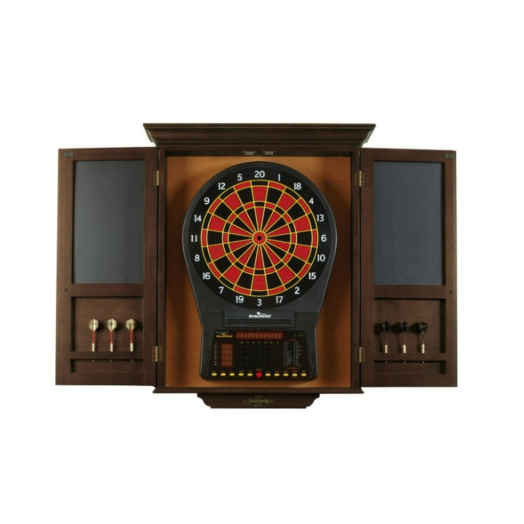 Brunswick Dartboard Cabinet-Dartboard Cabinets-Brunswick-Espresso-Game Room Shop