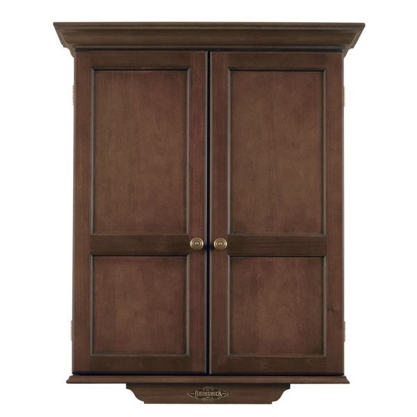 Brunswick Dartboard Cabinet-Dartboard Cabinets-Brunswick-Espresso-Game Room Shop