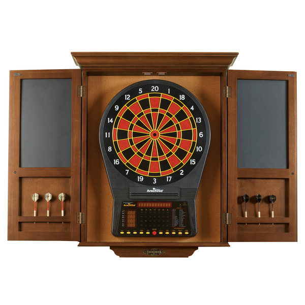 Brunswick Dartboard Cabinet-Dartboard Cabinets-Brunswick-Espresso-Game Room Shop