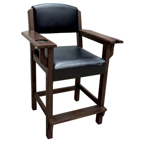 Image of Brunswick Traditional Player's Chair-Spectator Chair-Brunswick-Espresso-Game Room Shop