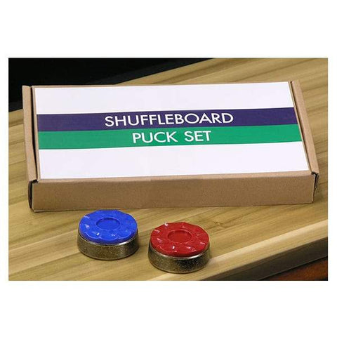 Image of Chrome And Bronze Sigature Shuffleboard Puck Sets - Game Room Shop