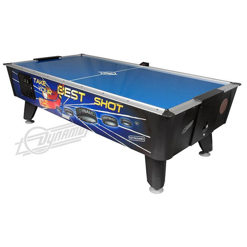 Image of Dynamo Best Shot Coin Operated 8' Air Hockey Table - Game Room Shop