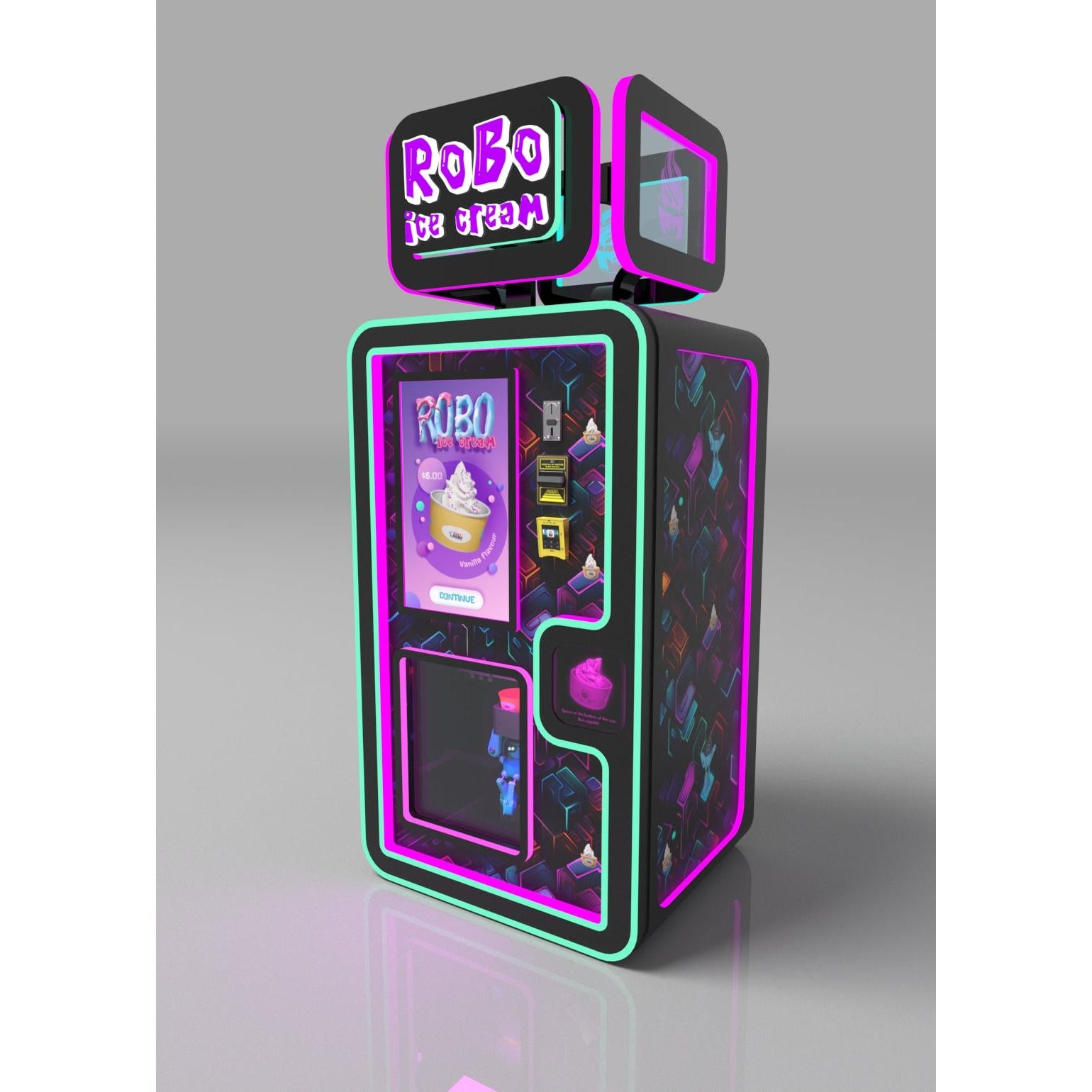 Sweet Robo Ice Cream Machine-Arcade Games-Sweet Robo-F1 Model-Game Room Shop