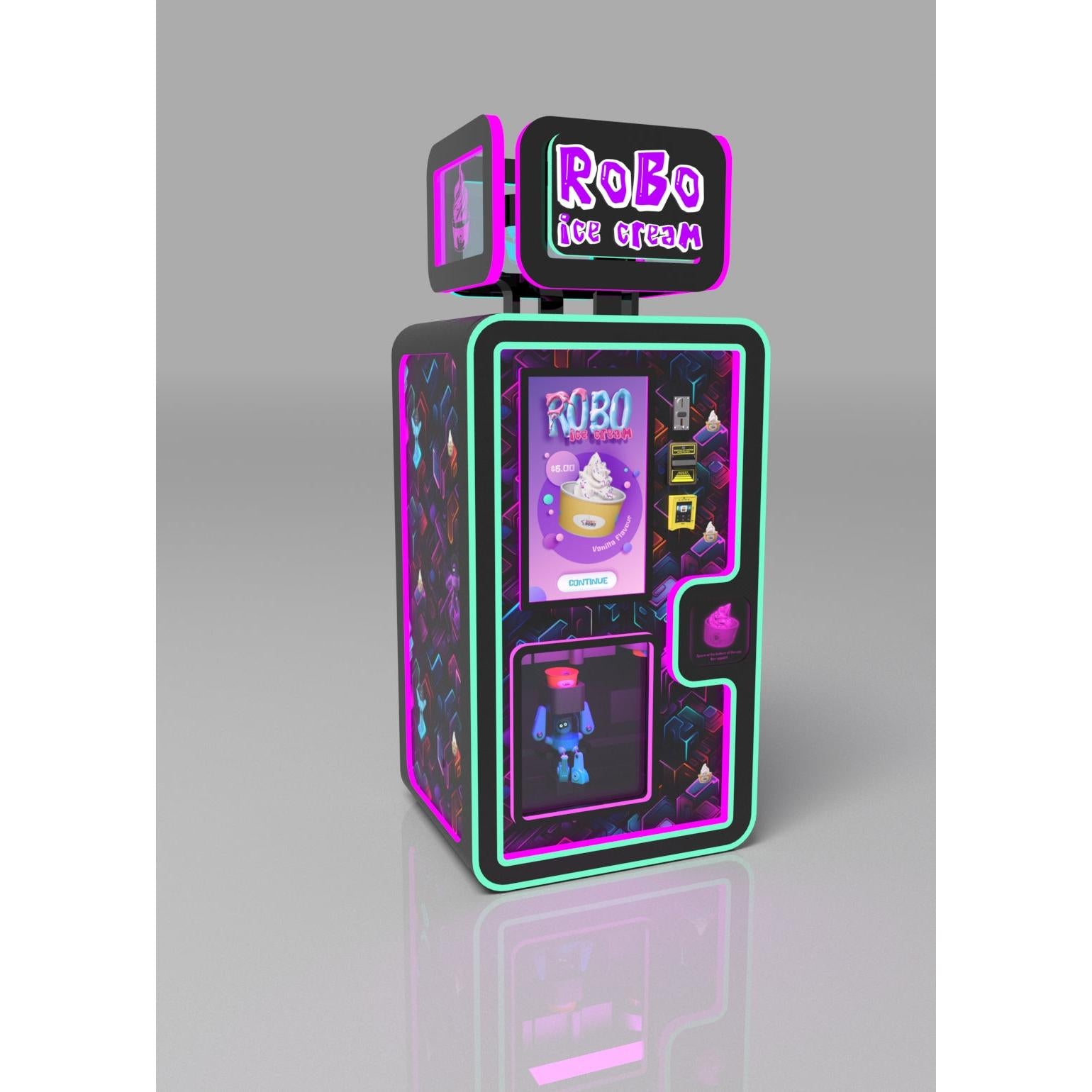 Sweet Robo Ice Cream Machine-Arcade Games-Sweet Robo-F1 Model-Game Room Shop