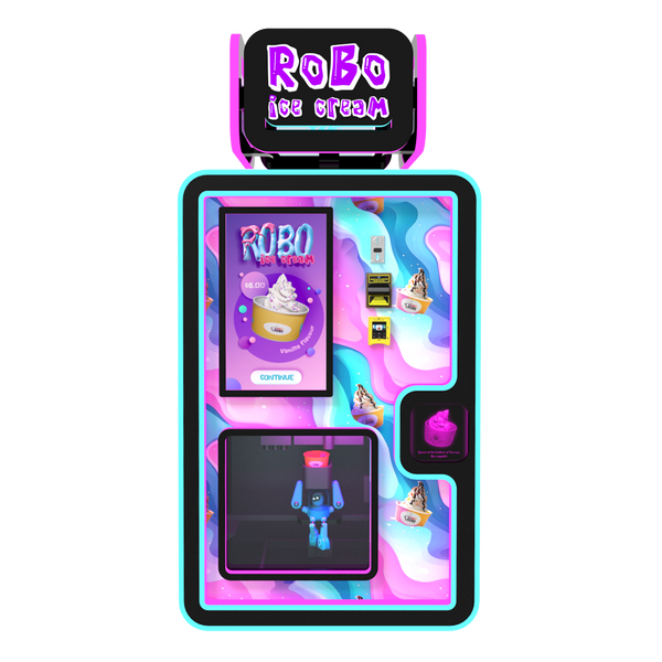 Sweet Robo Ice Cream Machine-Arcade Games-Sweet Robo-F2 Model-Game Room Shop