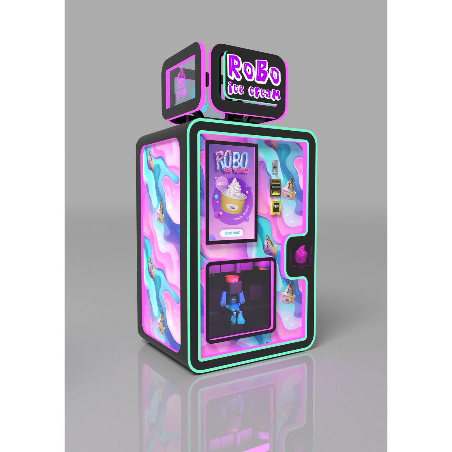 Sweet Robo Ice Cream Machine-Arcade Games-Sweet Robo-F1 Model-Game Room Shop