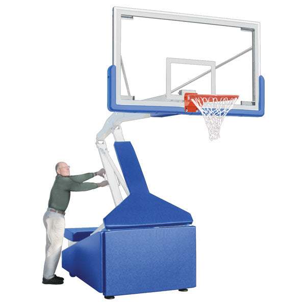 First Team Hurricane Triumph Portable Basketball Goal-Basketball Hoops-First Team-Default-Game Room Shop