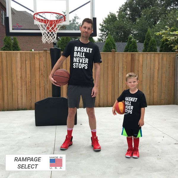 First Team Rampage™ Portable Basketball Goal-Basketball Hoops-First Team-Rampage II-Game Room Shop