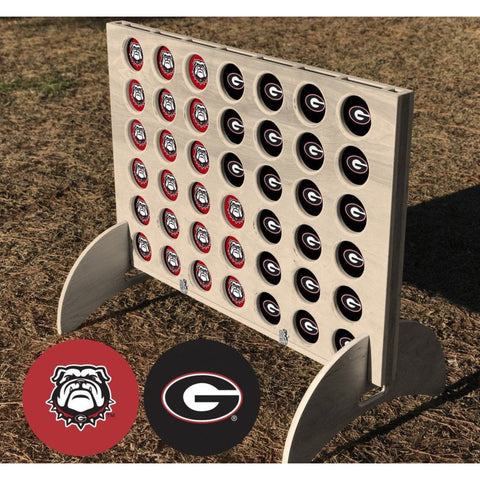 Image of Giant Four in a Row University Edition-Giant For in a Row-WGC-Georgia-Game Room Shop