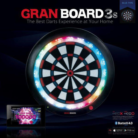 Gran Board 3S With Online Access-Dartboard-Granboard-Blue-Game Room Shop