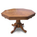 Hathaway Carmelli Kingston Oak/Walnut 3-in-1 Poker Table w/ 4 Arm Chairs-Poker Tables-Hathaway Games-Oak-Game Room Shop