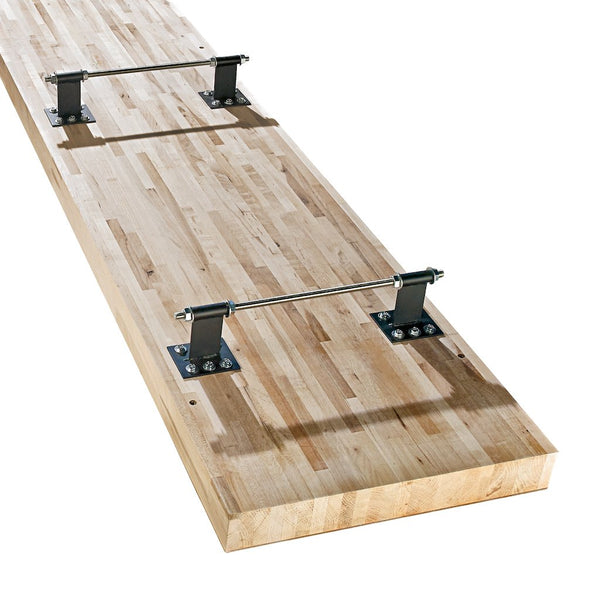 HJ Scott 12 Abbey Shuffleboard Maple PTA8_E / Grey SBA12_AG - Game Room Shop
