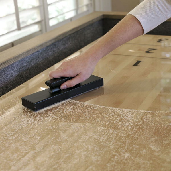 HJ Scott 12 Abbey Shuffleboard Maple PTA8_E / Grey SBA12_AG - Game Room Shop
