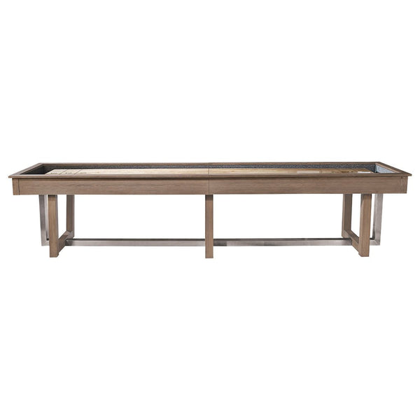 HJ Scott 12 Abbey Shuffleboard Maple PTA8_E / Grey SBA12_AG - Game Room Shop