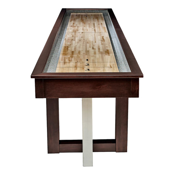 HJ Scott 12 Abbey Shuffleboard Maple PTA8_E / Grey SBA12_AG - Game Room Shop