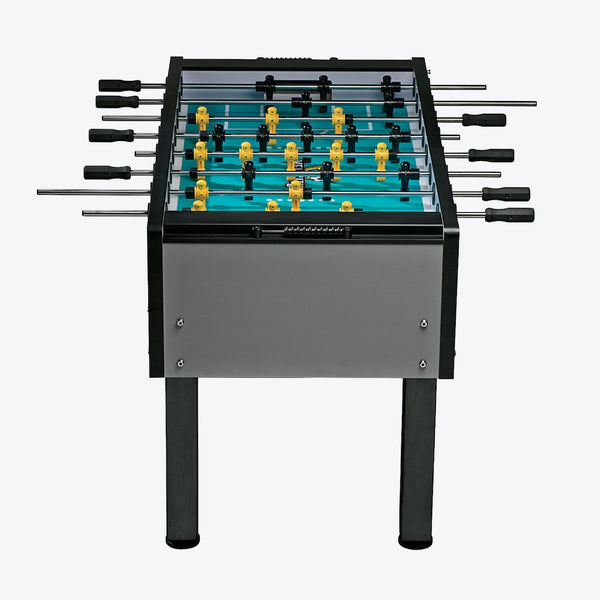 HJ Scott Velocity Foosball Table Silver VF5000 - Game Room Shop