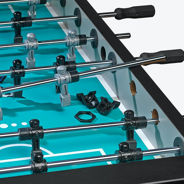 HJ Scott Velocity Foosball Table Silver VF5000 - Game Room Shop