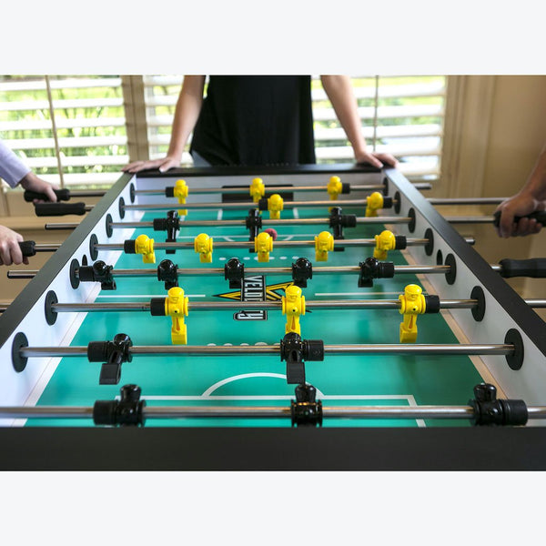 HJ Scott Velocity Foosball Table Silver VF5000 - Game Room Shop