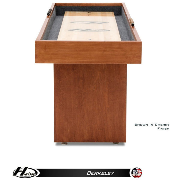 Hudson Berkeley Shuffleboard Table 9'-22' with Custom Stain Options - Game Room Shop
