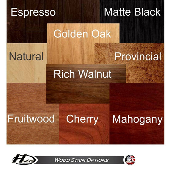 Hudson Deluxe Hybrid Shuffleboard Table 9'-22' Lengths with Custom Stain Options - Game Room Shop